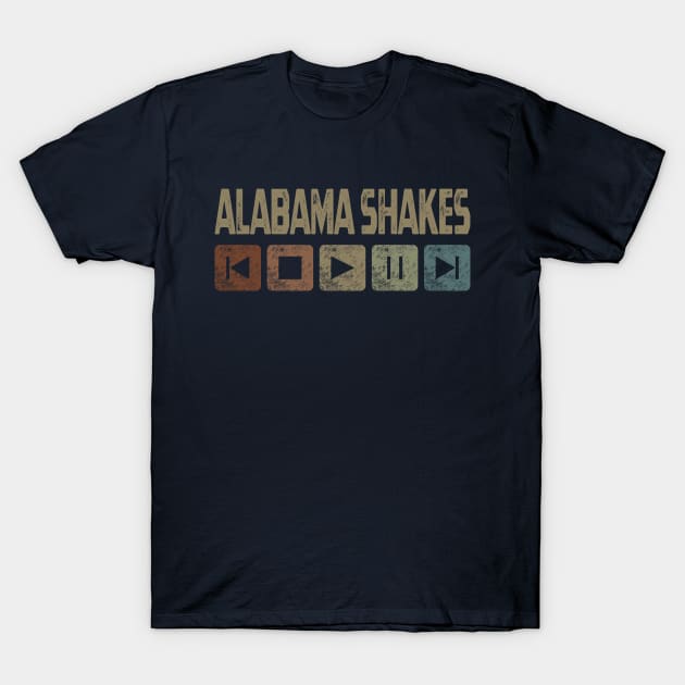 Alabama Shakes Control Button T-Shirt by besomethingelse